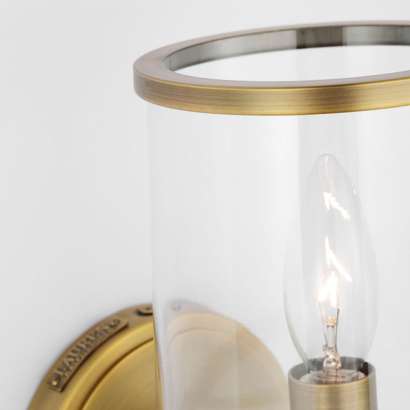 Visual Comfort Studio - LV1081TWB - One Light Vanity - Reynolds - Time Worn Brass