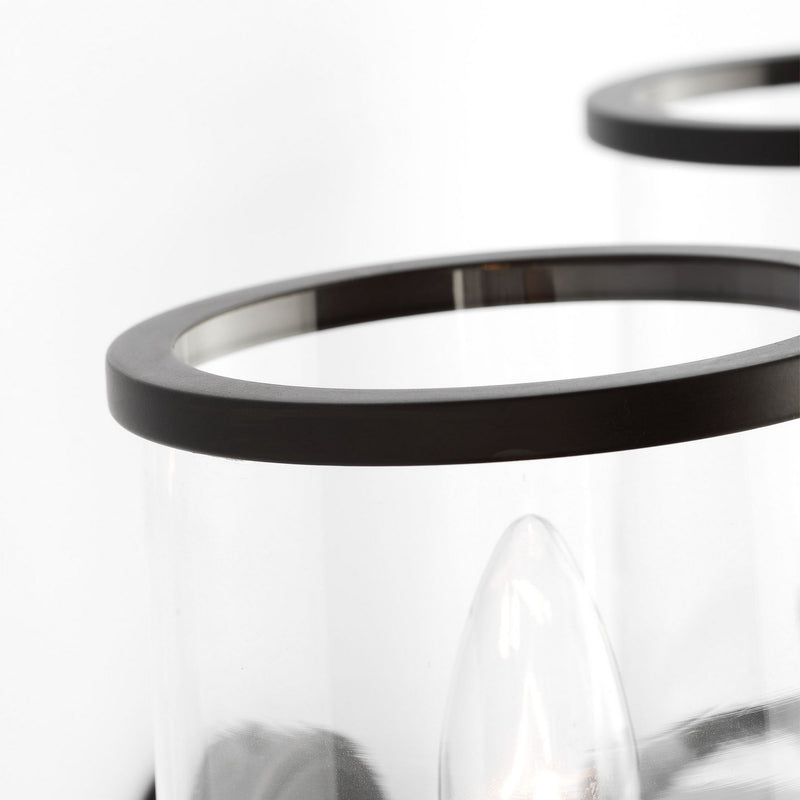 Visual Comfort Studio - LV1082AI - Two Light Vanity - Reynolds - Aged Iron