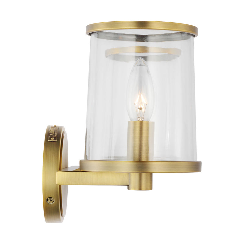 Two Light Vanity<br /><span style="color:#4AB0CE;">Entrega: 4-10 dias en USA</span><br /><span style="color:#4AB0CE;font-size:60%;">PREGUNTE POR ENTREGA EN PANAMA</span><br />Collection: Reynolds<br />Finish: Time Worn Brass