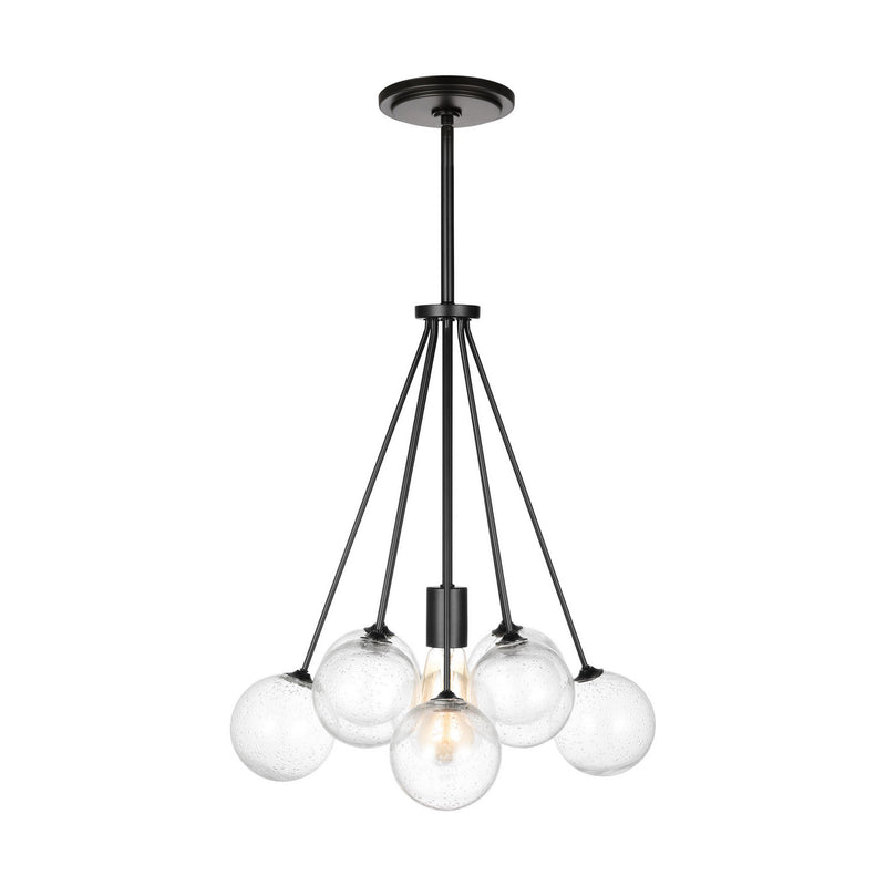 One Light Pendant<br /><span style="color:#4AB0CE;">Entrega: 4-10 dias en USA</span><br /><span style="color:#4AB0CE;font-size:60%;">PREGUNTE POR ENTREGA EN PANAMA</span><br />Collection: Bronzeville<br />Finish: Midnight Black