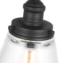 One Light Pendant<br /><span style="color:#4AB0CE;">Entrega: 4-10 dias en USA</span><br /><span style="color:#4AB0CE;font-size:60%;">PREGUNTE POR ENTREGA EN PANAMA</span><br />Collection: Baskin<br />Finish: Midnight Black