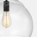 One Light Pendant<br /><span style="color:#4AB0CE;">Entrega: 4-10 dias en USA</span><br /><span style="color:#4AB0CE;font-size:60%;">PREGUNTE POR ENTREGA EN PANAMA</span><br />Collection: Zola<br />Finish: Midnight Black