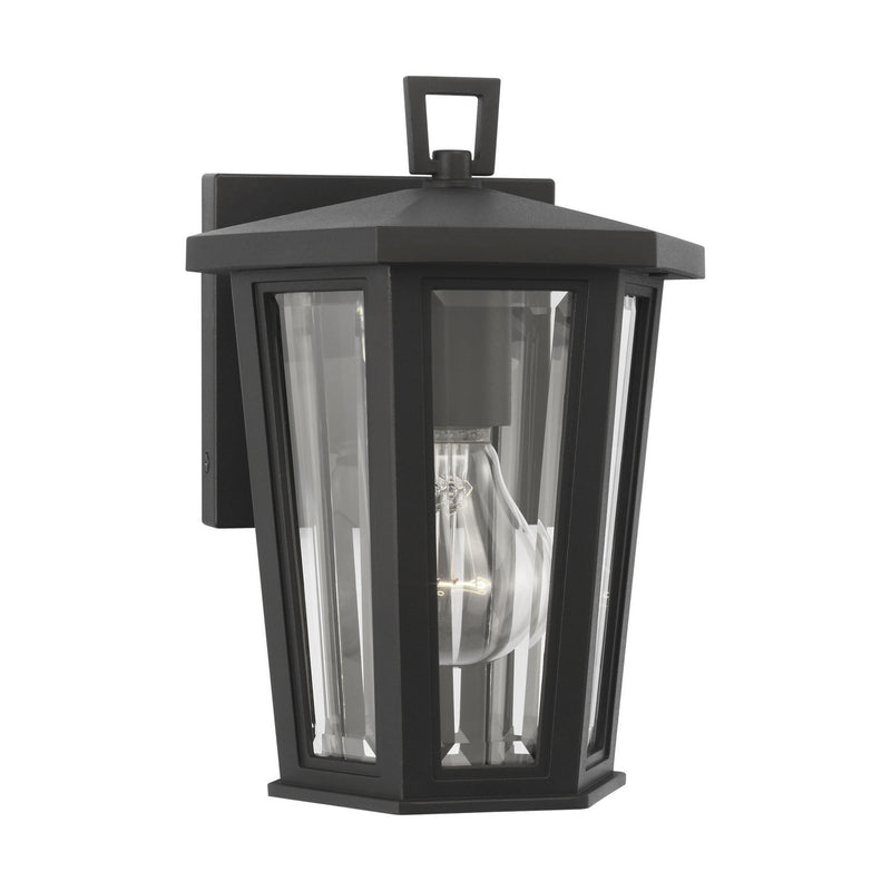 One Light Wall Lantern<br /><span style="color:#4AB0CE;">Entrega: 4-10 dias en USA</span><br /><span style="color:#4AB0CE;font-size:60%;">PREGUNTE POR ENTREGA EN PANAMA</span><br />Collection: Witley<br />Finish: Textured Black
