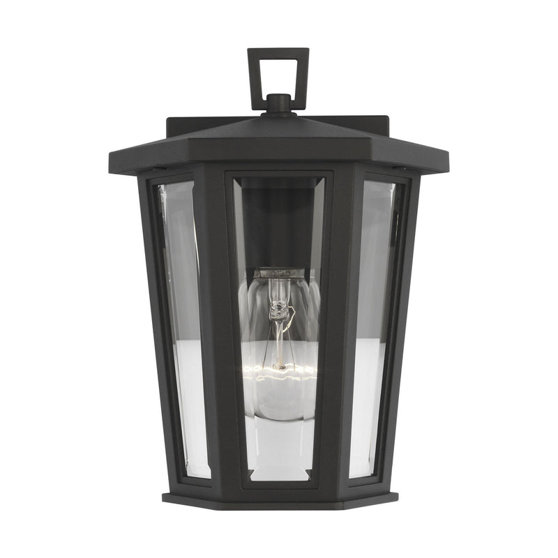 One Light Wall Lantern<br /><span style="color:#4AB0CE;">Entrega: 4-10 dias en USA</span><br /><span style="color:#4AB0CE;font-size:60%;">PREGUNTE POR ENTREGA EN PANAMA</span><br />Collection: Witley<br />Finish: Textured Black