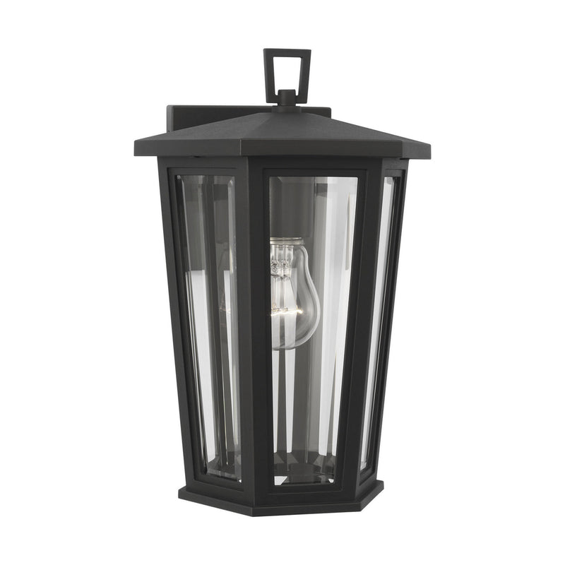 One Light Wall Lantern<br /><span style="color:#4AB0CE;">Entrega: 4-10 dias en USA</span><br /><span style="color:#4AB0CE;font-size:60%;">PREGUNTE POR ENTREGA EN PANAMA</span><br />Collection: Witley<br />Finish: Textured Black