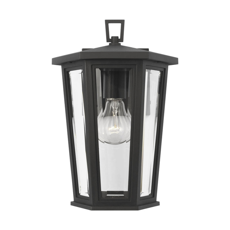 One Light Wall Lantern<br /><span style="color:#4AB0CE;">Entrega: 4-10 dias en USA</span><br /><span style="color:#4AB0CE;font-size:60%;">PREGUNTE POR ENTREGA EN PANAMA</span><br />Collection: Witley<br />Finish: Textured Black