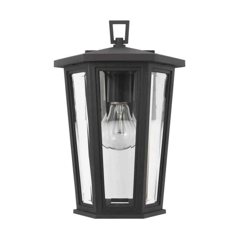 One Light Wall Lantern<br /><span style="color:#4AB0CE;">Entrega: 4-10 dias en USA</span><br /><span style="color:#4AB0CE;font-size:60%;">PREGUNTE POR ENTREGA EN PANAMA</span><br />Collection: Witley<br />Finish: Textured Black