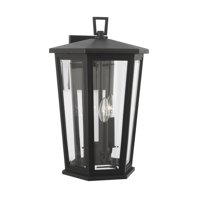 Three Light Wall Lantern<br /><span style="color:#4AB0CE;">Entrega: 4-10 dias en USA</span><br /><span style="color:#4AB0CE;font-size:60%;">PREGUNTE POR ENTREGA EN PANAMA</span><br />Collection: Witley<br />Finish: Textured Black