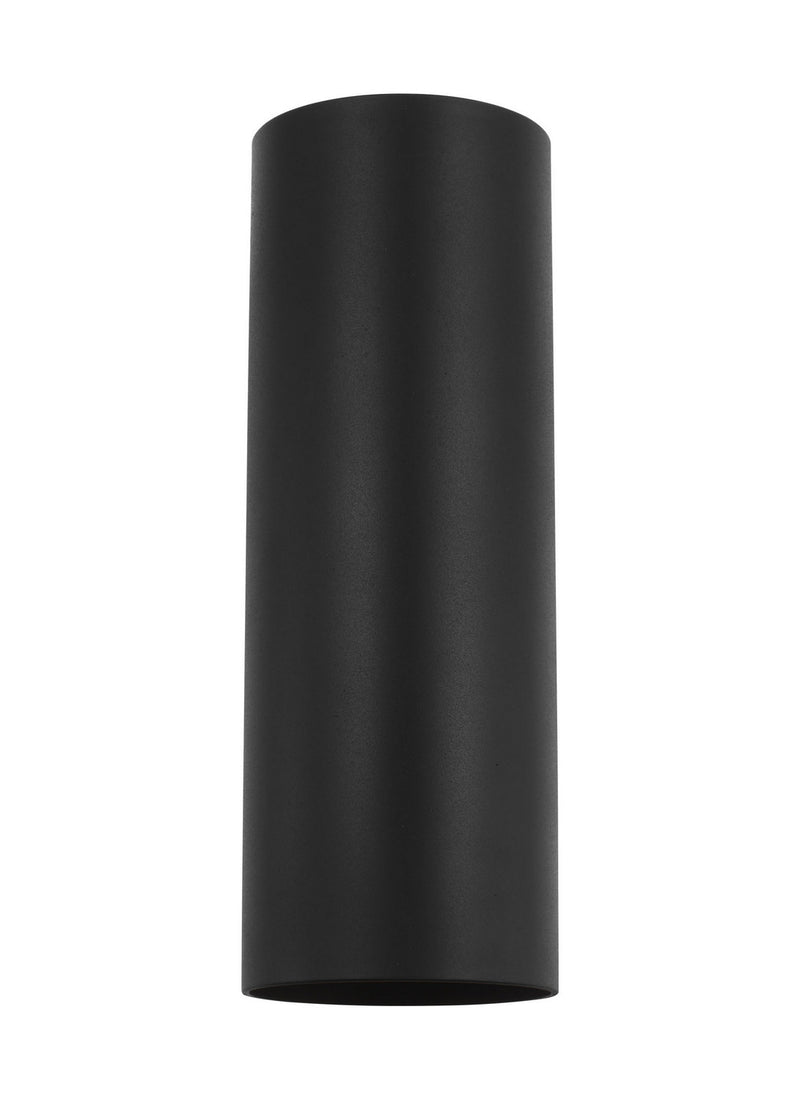 Two Light Wall Lantern<br /><span style="color:#4AB0CE;">Entrega: 4-10 dias en USA</span><br /><span style="color:#4AB0CE;font-size:60%;">PREGUNTE POR ENTREGA EN PANAMA</span><br />Collection: Outdoor Cylinders<br />Finish: Textured Black