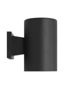 One Light Wall Lantern<br /><span style="color:#4AB0CE;">Entrega: 4-10 dias en USA</span><br /><span style="color:#4AB0CE;font-size:60%;">PREGUNTE POR ENTREGA EN PANAMA</span><br />Collection: Outdoor Cylinders<br />Finish: Textured Black