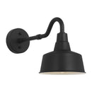 One Light Wall Lantern<br /><span style="color:#4AB0CE;">Entrega: 4-10 dias en USA</span><br /><span style="color:#4AB0CE;font-size:60%;">PREGUNTE POR ENTREGA EN PANAMA</span><br />Collection: Barn Light<br />Finish: Textured Black