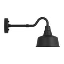 One Light Wall Lantern<br /><span style="color:#4AB0CE;">Entrega: 4-10 dias en USA</span><br /><span style="color:#4AB0CE;font-size:60%;">PREGUNTE POR ENTREGA EN PANAMA</span><br />Collection: Barn Light<br />Finish: Textured Black