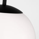 One Light Pendant<br /><span style="color:#4AB0CE;">Entrega: 10-11 semanas en USA</span><br /><span style="color:#4AB0CE;font-size:60%;">PREGUNTE POR ENTREGA EN PANAMA</span><br />Collection: Leo - Hanging Globe<br />Finish: Midnight Black