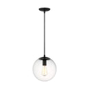 One Light Pendant<br /><span style="color:#4AB0CE;">Entrega: 15-16 semanas en USA</span><br /><span style="color:#4AB0CE;font-size:60%;">PREGUNTE POR ENTREGA EN PANAMA</span><br />Collection: Leo - Hanging Globe<br />Finish: Midnight Black