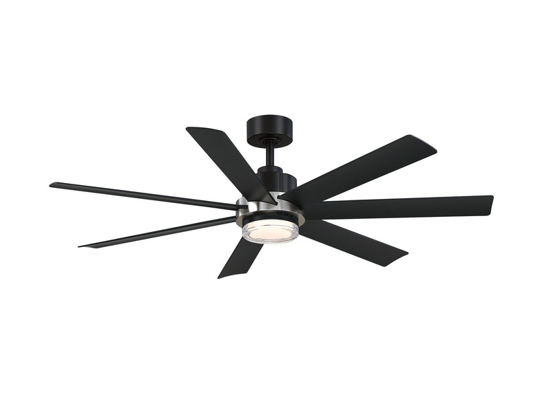 Fanimation - FPD6865BLBN - 56"Ceiling Fan - Pendry 56 - Black