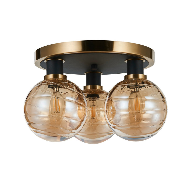Three Light Semi-Flush Mount<br /><span style="color: