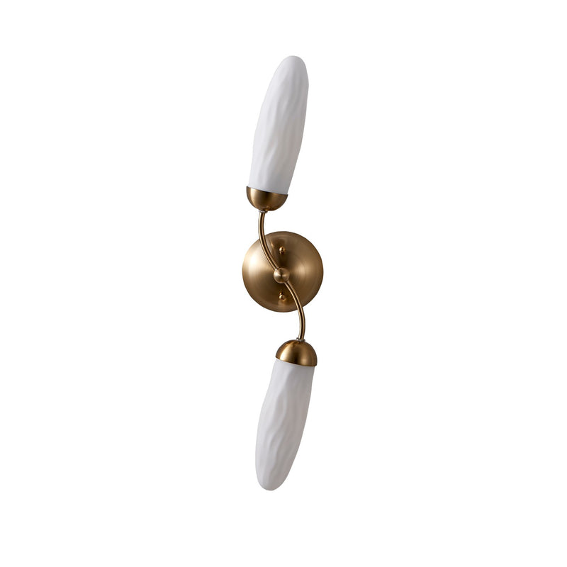 Nine Light Wall Sconce<br /><span style="color:#4AB0CE;">Entrega: 4-10 dias en USA</span><br /><span style="color:#4AB0CE;font-size:60%;">PREGUNTE POR ENTREGA EN PANAMA</span><br />Collection: Crest<br />Finish: Winter Brass