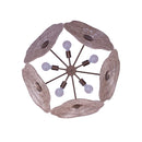 Five Light Pendant<br /><span style="color:#4AB0CE;">Entrega: 4-10 dias en USA</span><br /><span style="color:#4AB0CE;font-size:60%;">PREGUNTE POR ENTREGA EN PANAMA</span><br />Collection: Poppy<br />Finish: Pearlized Antique Brass