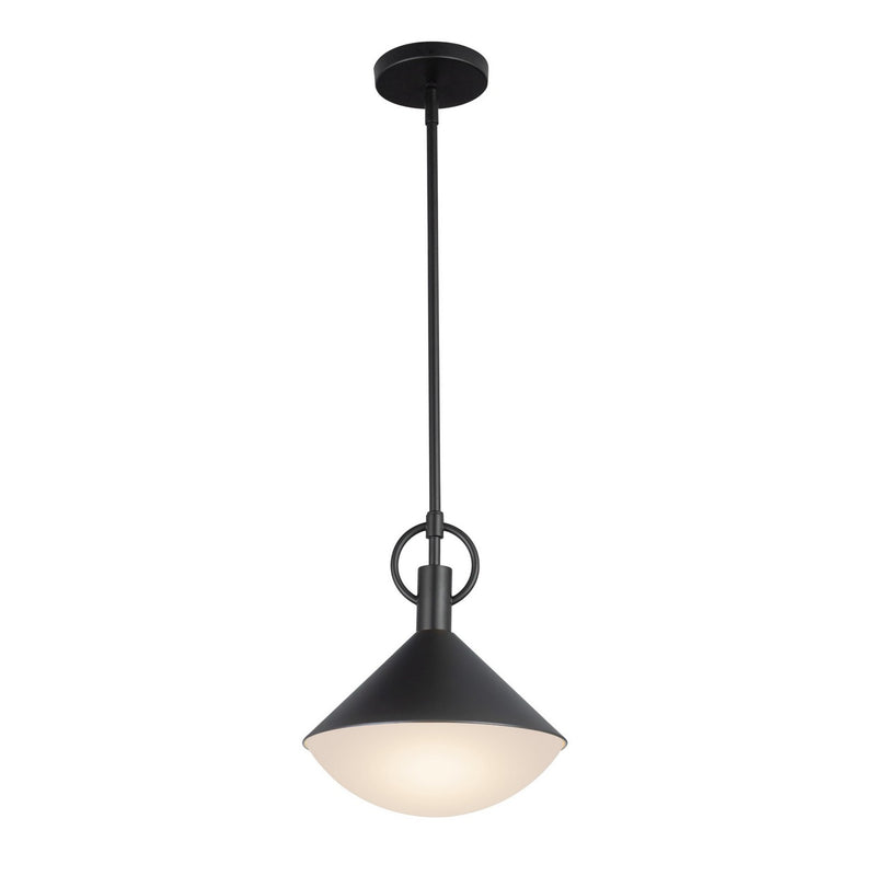 Artcraft Canada - AC11861BK - One Light Pendant - Abruzzo - Black