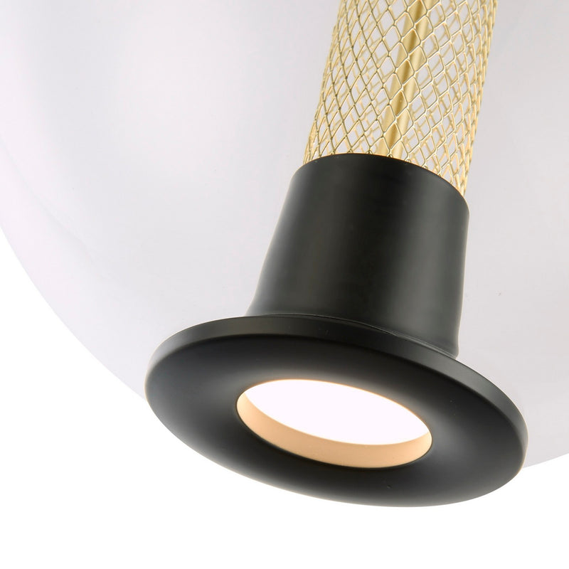 LED Pendant<br /><span style="color:#4AB0CE;">Entrega: 4-10 dias en USA</span><br /><span style="color:#4AB0CE;font-size:60%;">PREGUNTE POR ENTREGA EN PANAMA</span><br />Collection: Arlo<br />Finish: Black
