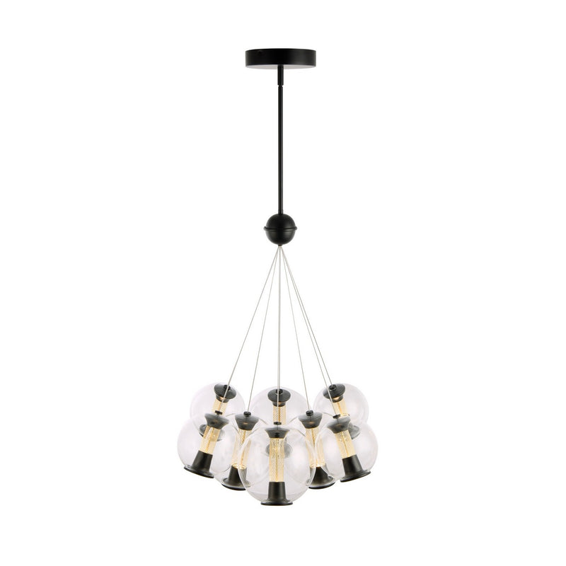 LED Chandelier<br /><span style="color:#4AB0CE;">Entrega: 4-10 dias en USA</span><br /><span style="color:#4AB0CE;font-size:60%;">PREGUNTE POR ENTREGA EN PANAMA</span><br />Collection: Arlo<br />Finish: Black