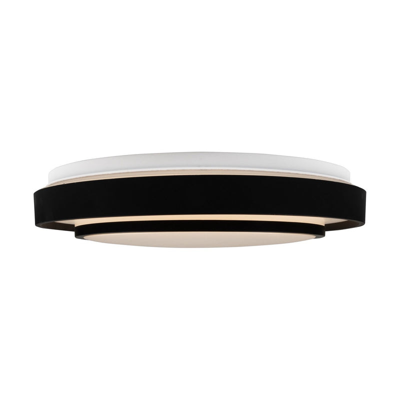 LED Flush Mount<br /><span style="color:#4AB0CE;">Entrega: 4-10 dias en USA</span><br /><span style="color:#4AB0CE;font-size:60%;">PREGUNTE POR ENTREGA EN PANAMA</span><br />Collection: Aziza<br />Finish: Black