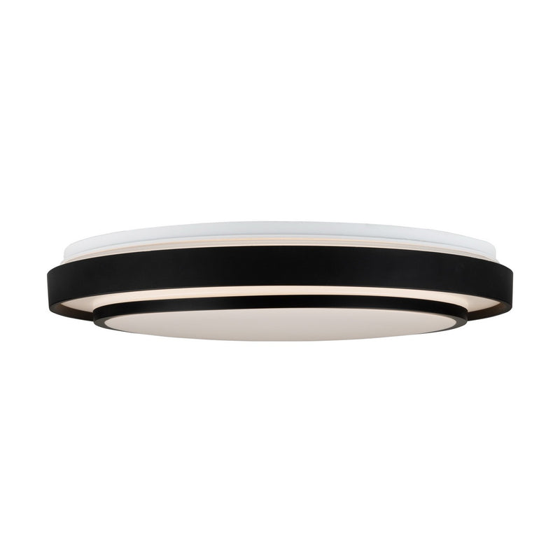 LED Flush Mount<br /><span style="color:#4AB0CE;">Entrega: 4-10 dias en USA</span><br /><span style="color:#4AB0CE;font-size:60%;">PREGUNTE POR ENTREGA EN PANAMA</span><br />Collection: Aziza<br />Finish: Black