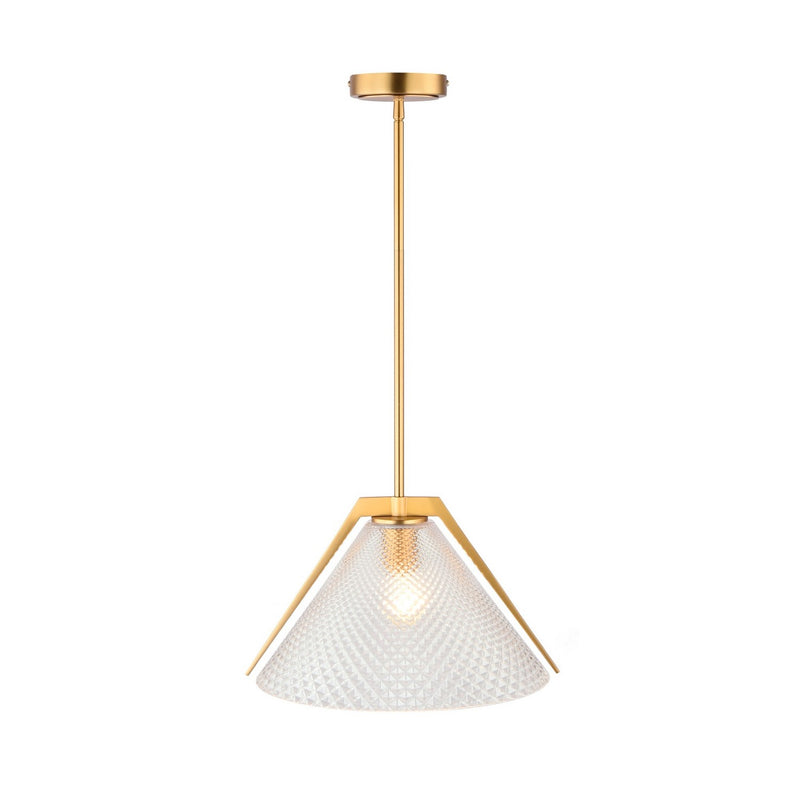 One Light Pendant<br /><span style="color:#4AB0CE;">Entrega: 4-10 dias en USA</span><br /><span style="color:#4AB0CE;font-size:60%;">PREGUNTE POR ENTREGA EN PANAMA</span><br />Collection: Baltic<br />Finish: Brass and black