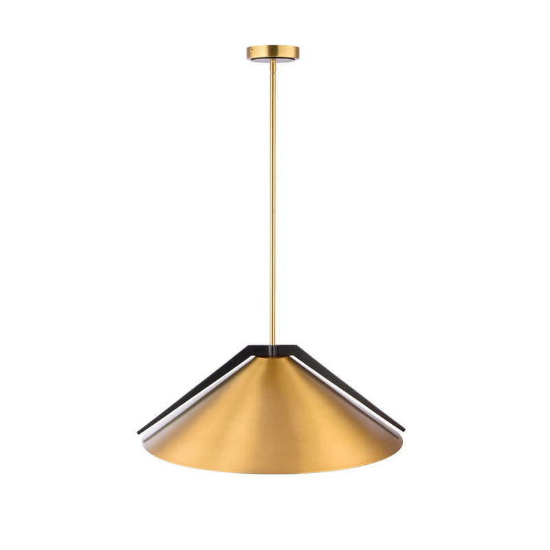 Three Light Pendant<br /><span style="color:#4AB0CE;">Entrega: 4-10 dias en USA</span><br /><span style="color:#4AB0CE;font-size:60%;">PREGUNTE POR ENTREGA EN PANAMA</span><br />Collection: Baltic<br />Finish: Brass and black