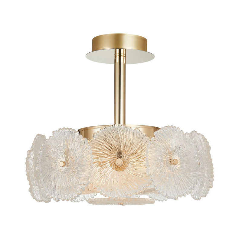 Six Light Semi-Flush Mount<br /><span style="color: