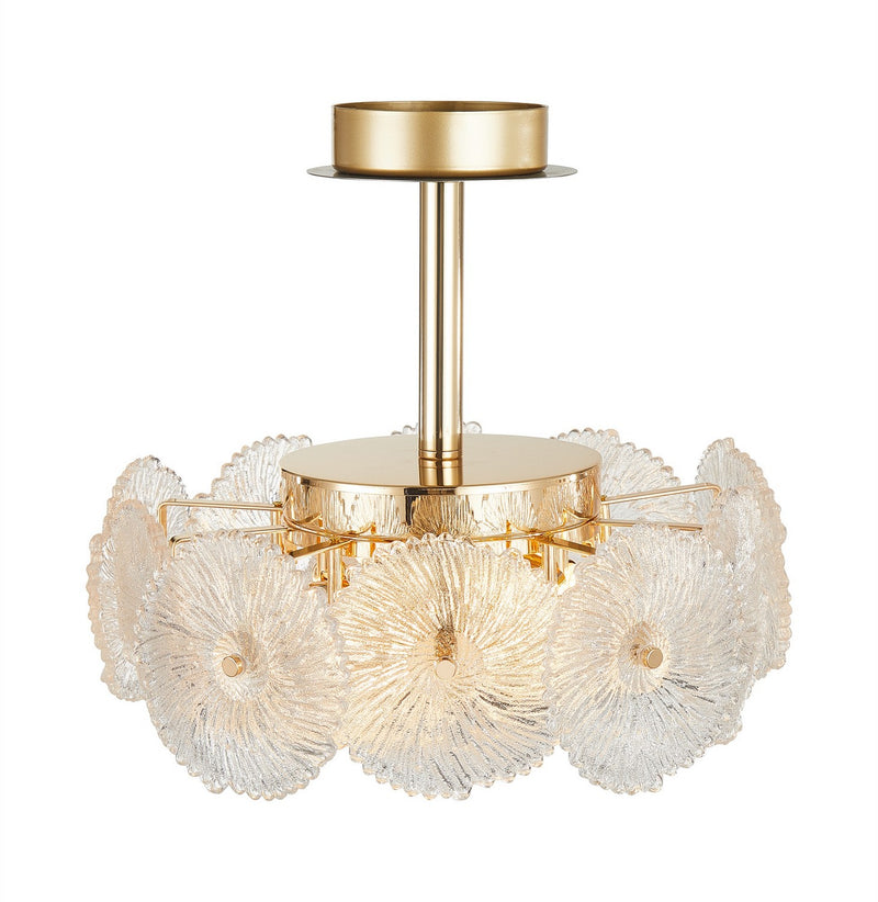 Six Light Semi-Flush Mount<br /><span style="color: