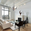 Artcraft Canada - AC11885BK - Five Light Pendant - Bolla - Black