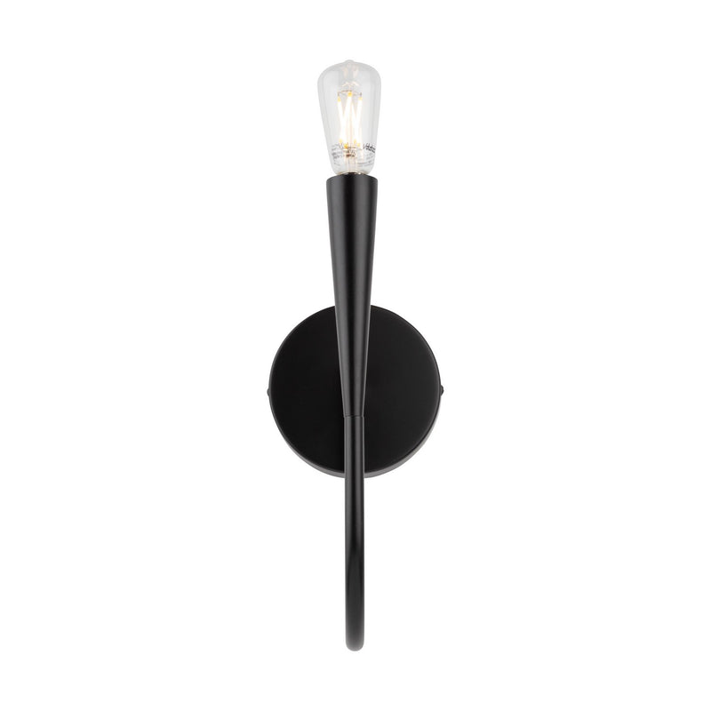 Artcraft Canada - AC11921BK - One Light Wall Sconce - Bronte - Black