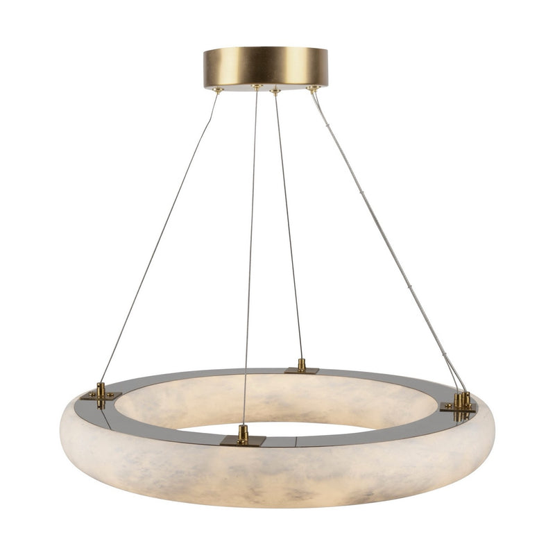 LED Chandelier<br /><span style="color:#4AB0CE;">Entrega: 4-10 dias en USA</span><br /><span style="color:#4AB0CE;font-size:60%;">PREGUNTE POR ENTREGA EN PANAMA</span><br />Collection: Camila<br />Finish: Brushed Brass