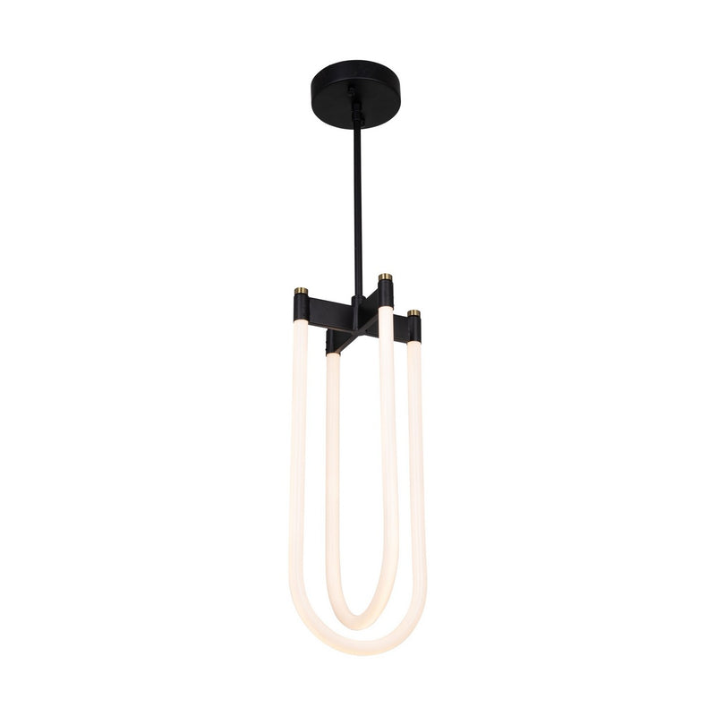LED Pendant<br /><span style="color:#4AB0CE;">Entrega: 4-10 dias en USA</span><br /><span style="color:#4AB0CE;font-size:60%;">PREGUNTE POR ENTREGA EN PANAMA</span><br />Collection: Cascata<br />Finish: Black and Brushed Brass