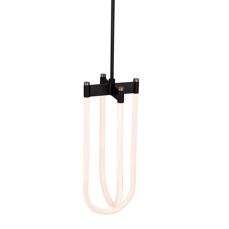 LED Pendant<br /><span style="color:#4AB0CE;">Entrega: 4-10 dias en USA</span><br /><span style="color:#4AB0CE;font-size:60%;">PREGUNTE POR ENTREGA EN PANAMA</span><br />Collection: Cascata<br />Finish: Black and Brushed Brass