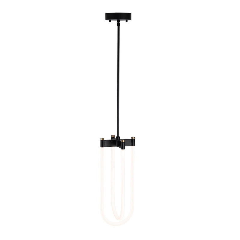 LED Pendant<br /><span style="color:#4AB0CE;">Entrega: 4-10 dias en USA</span><br /><span style="color:#4AB0CE;font-size:60%;">PREGUNTE POR ENTREGA EN PANAMA</span><br />Collection: Cascata<br />Finish: Black and Brushed Brass