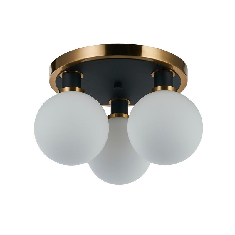 Three Light Semi-Flush Mount<br /><span style="color: