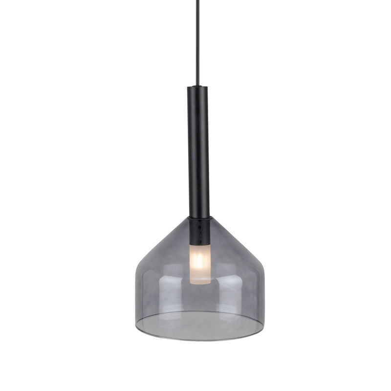One Light Pendant<br /><span style="color:#4AB0CE;">Entrega: 4-10 dias en USA</span><br /><span style="color:#4AB0CE;font-size:60%;">PREGUNTE POR ENTREGA EN PANAMA</span><br />Collection: Kali<br />Finish: Black