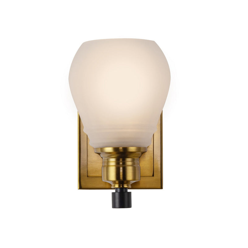Artcraft Canada - AC11681BB - One Light Bathroom Sconce - Nelson - Brass & Black