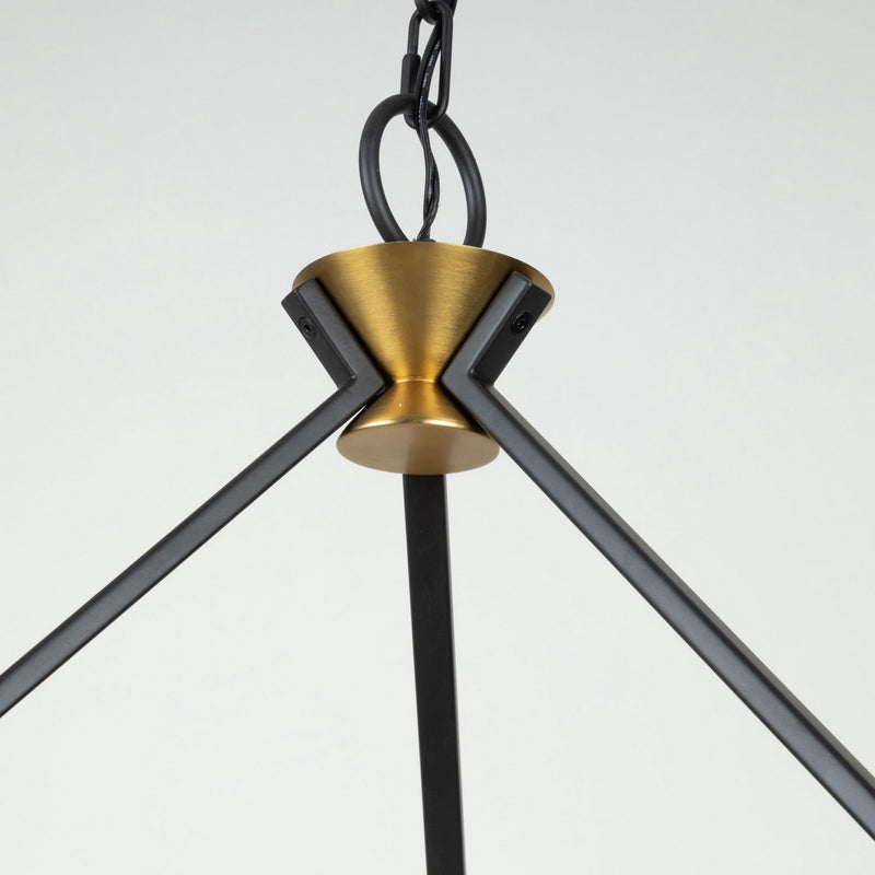 Artcraft Canada - AC11985BB - 15 Light Chandelier - Notting Hill - Black and Brushed Brass