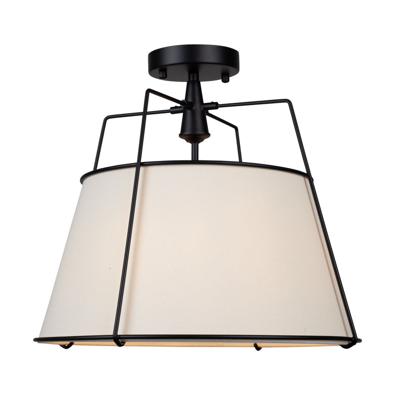 Three Light Semi-Flush Mount<br /><span style="color: