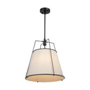 Three Light Pendant<br /><span style="color:#4AB0CE;">Entrega: 4-10 dias en USA</span><br /><span style="color:#4AB0CE;font-size:60%;">PREGUNTE POR ENTREGA EN PANAMA</span><br />Collection: Pullman<br />Finish: Black