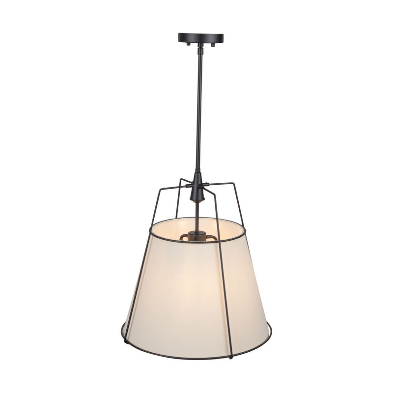 Three Light Pendant<br /><span style="color:#4AB0CE;">Entrega: 4-10 dias en USA</span><br /><span style="color:#4AB0CE;font-size:60%;">PREGUNTE POR ENTREGA EN PANAMA</span><br />Collection: Pullman<br />Finish: Black