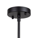 Three Light Pendant<br /><span style="color:#4AB0CE;">Entrega: 4-10 dias en USA</span><br /><span style="color:#4AB0CE;font-size:60%;">PREGUNTE POR ENTREGA EN PANAMA</span><br />Collection: Pullman<br />Finish: Black