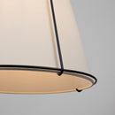 Three Light Pendant<br /><span style="color:#4AB0CE;">Entrega: 4-10 dias en USA</span><br /><span style="color:#4AB0CE;font-size:60%;">PREGUNTE POR ENTREGA EN PANAMA</span><br />Collection: Pullman<br />Finish: Black