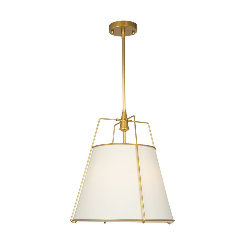 Three Light Pendant<br /><span style="color:#4AB0CE;">Entrega: 4-10 dias en USA</span><br /><span style="color:#4AB0CE;font-size:60%;">PREGUNTE POR ENTREGA EN PANAMA</span><br />Collection: Pullman<br />Finish: Brass