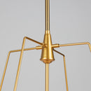 Artcraft Canada - SC13364BR - Four Light Pendant - Pullman - Brass