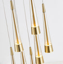 LED Chandelier<br /><span style="color:#4AB0CE;">Entrega: 4-10 dias en USA</span><br /><span style="color:#4AB0CE;font-size:60%;">PREGUNTE POR ENTREGA EN PANAMA</span><br />Collection: Sunnyvale<br />Finish: Brass