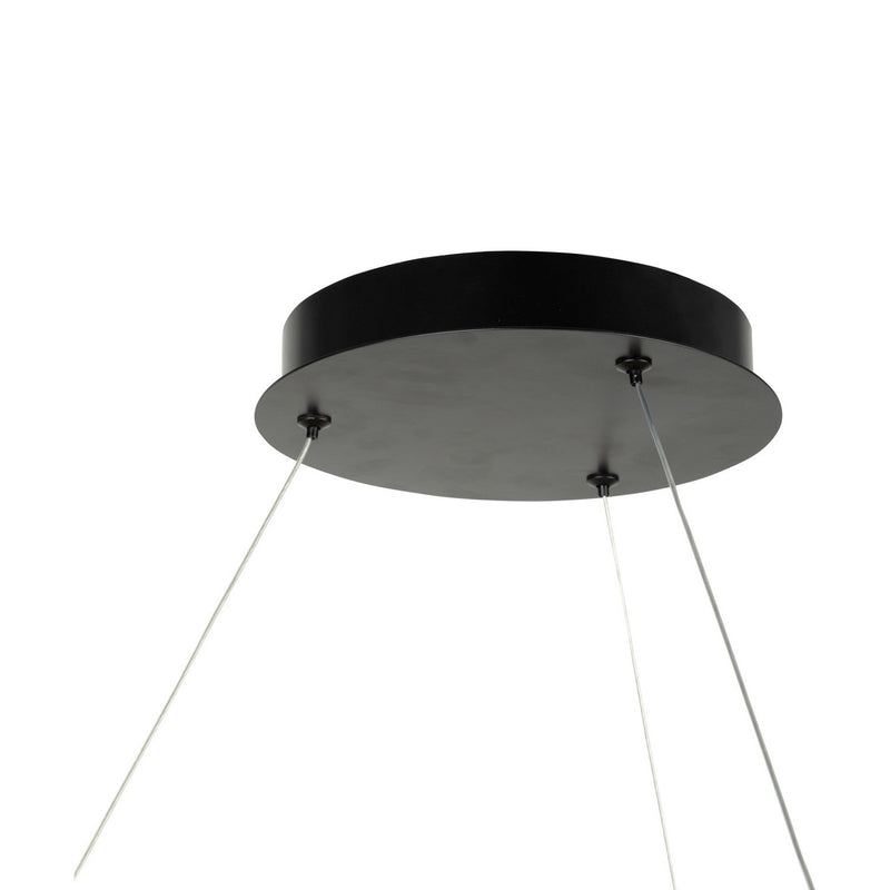 Artcraft Canada - AC6751BB - LED Chandelier - Toledo - Black and Brushed Brass